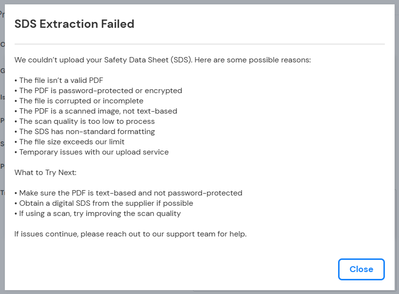 A screenshot of a computer error

Description automatically generated